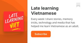 Image for Late Learning Vietnamese