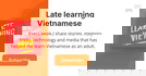 Website for Late Learning Vietnamese